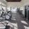 a gym with exercise equipment